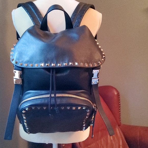 "Not for Sale"Valentino Caravani Leather Backpack! Brand New!! - Picture 6 of 6